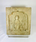 Chinese Ming relief brick with noblewoman and two maidservants