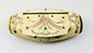 18th–19th century French prisoner-of-war bone snuff box with hand-painted flowers