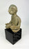 Authentic Pre-Columbian Nayarit burial figure with traces of original pigment