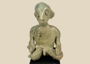 Nayarit Chinesco | Figura masculina sentada | Oeste de México | Circa 100 a. C.–300 d. C.