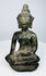 Northern Thai bronze Buddha displaying bhumisparsha mudra and a low base