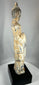 ancient Chinese grey earthenware court dignitary statue