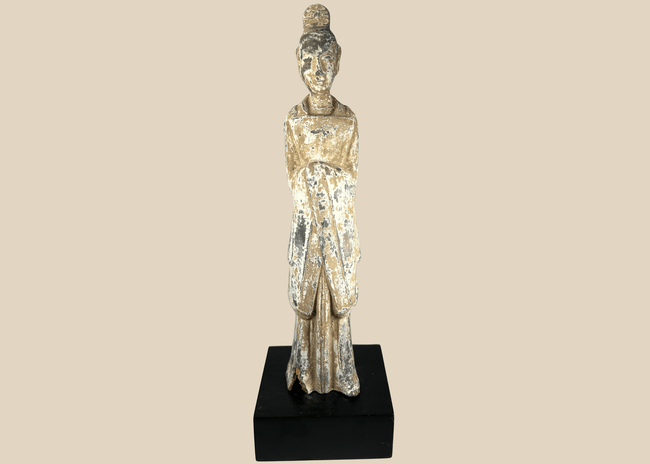 Northern Wei Dynasty Chinese earthenware funerary attendant figure