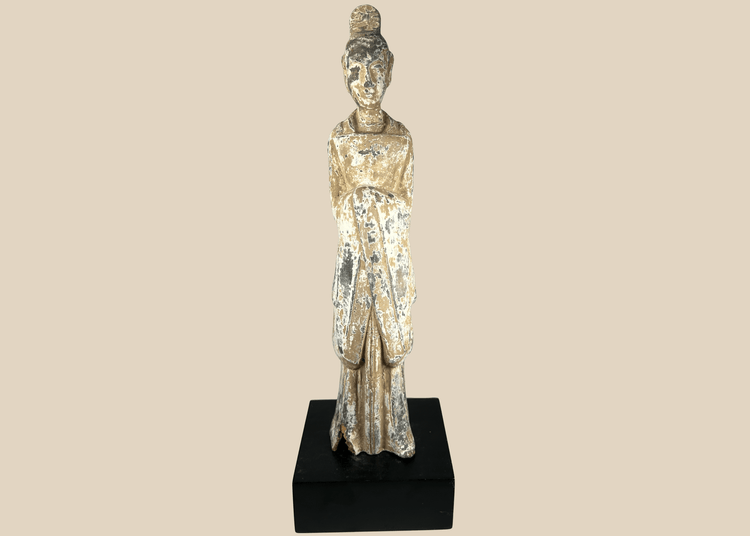Northern Wei Dynasty Chinese earthenware funerary attendant figure