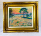Impressionistic oil painting of Nova Scotia coastline at Black Rock, Bay of Fundy