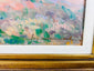 Signed Canadian maritime landscape painting showing the rugged Bay of Fundy coastline