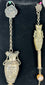Chinese silver ornamental accessory worn on garments, circa 1900