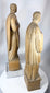 Continental European religious carvings displaying traditional sacred artistry and devotional craftsmanship.