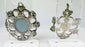 Italian or Spanish 19th-century devotional pendant with Christ image
