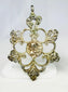 Italian or Spanish silver filigree pendant featuring Christ portrait