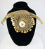 Late 19th-century PNG ritual ornament made of woven plant fiber and cowrie shell
