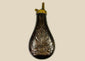 Mid-19th Century American Powder Flask, Embossed Stand of Arms, Civil War Era
