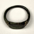 Detail view of Roman Imperial bronze finger ring showing surface pitting, oxidation, and mineral encrustation