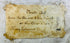 Rare plaster griffin relief from early 1900s with original gauze backing and aged surface wear