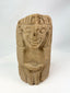 Pre-Columbian carved stone idol with stylized human features, volcanic stone, circa 500–1000 CE