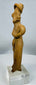 Pre-Columbian Colima ceramic female sculpture associated with ancient shaft tomb traditions.