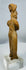 Pre-Columbian West Mexican terracotta woman figure with almond-shaped eyes and prominent nose.