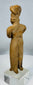 West Mexico terracotta fertility figure with warm earthen patina and expressive stylized features.
