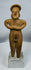 Hand-modeled Colima female figure showing folded-arm posture and traditional funerary symbolism.