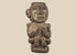 Pre-Columbian Guerrero stone anthropomorphic figure carved from dark volcanic stone