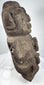 Pre-Columbian anthropomorphic effigy carved from naturally pitted volcanic stone