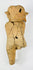 Ancient Mesoamerican figurative ceramic artifact photographed against a neutral background