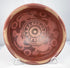 Ancient Colombian or Ecuadorian Nariño bowl with hand-painted geometric motifs and distinctive animal iconography.