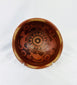 Terracotta Nariño culture bowl from Colombia and Ecuador, 800–1500 CE, bichrome slip with monkey motifs