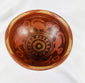 Colombian and Ecuadorian Nariño culture terracotta bowl, 800–1500 CE, bichrome slip with monkey designs