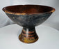 Pre-Columbian | Terracotta Pedestal Vessel with Geometric Motifs | Circa 500 BCE–1200 CE