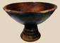 Pre-Columbian | Terracotta Pedestal Vessel with Geometric Motifs | Circa 500 BCE–1200 CE