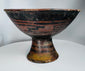 Pre-Columbian | Terracotta Pedestal Vessel with Geometric Motifs | Circa 500 BCE–1200 CE