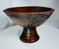 Pre-Columbian | Terracotta Pedestal Vessel with Geometric Motifs | Circa 500 BCE–1200 CE
