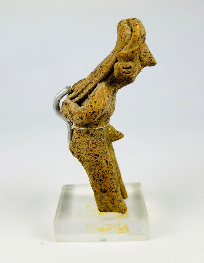 Authentic Pre-Columbian terracotta sculpture from Nayarit, 1,500–2,300 years old