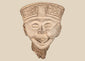 Pre-Columbian Veracruz Sonriente terracotta head with broad smiling expression, circa 600–900 CE