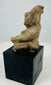 Museum-quality Pre-Columbian seated terracotta figure from West Mexico with bold sculptural form and expressive face