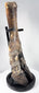 Doggerland prehistoric bison foot with brown, ochre and black mineral patination