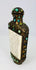 Qing Dynasty ritual flask used for Buddhist ceremonial purposes, featuring lion mask symbolism and stone-set bronze body