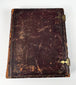 Mid-1800s Rehn ambrotype of three female sitters in an original leatherette case