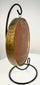 Angled view of gold rim inscribed with Philip IV date