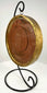 Historic Spanish red wax seal measuring approximately 5.5 inches in diameter, with detailed relief and royal symbolism.