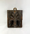 Historic Christian devotional artifact, 16th century carved wooden panel with pelican symbolism and polychrome traces