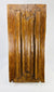 16th-century hand-carved Gothic oak architectural panel with trefoil and pointed arch motifs
