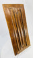 Antique oak architectural fragment from 1500s Europe with rich aged patina