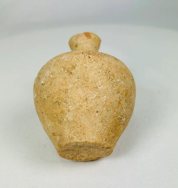 Jarra de terracota del Imperio Romano | Vasija doméstica de borde acampanado | Hacia los siglos I-III d. C.