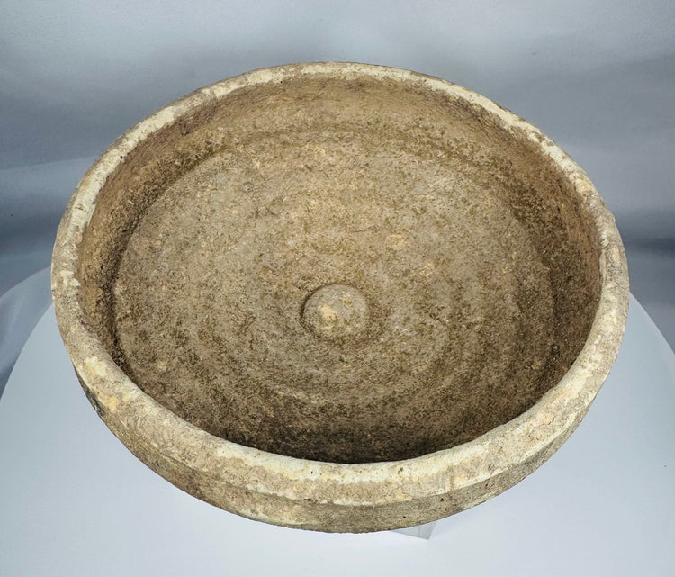 Authentic Roman ceramic bowl from North Africa used for everyday domestic life during the Roman Empire.