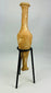 Roman Imperial personal oil container with slender silhouette and beautiful ancient surface patina