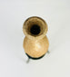 Historic Roman perfume vessel with elongated body, cylindrical neck, and naturally aged surface