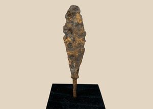 Roman to Early Medieval Iron Arrow / Javelin Point | Mounted Artifact | 1st–12th Century CE