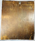 Orthodox icon panel with metal riza showing feast scenes and central Resurrection image
